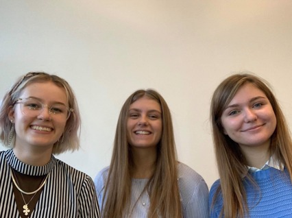 Initiativtagerne til Senior Selskabet Ane Østergaard Pedersen, Julie Sønder Jensen og Samanta Petrova